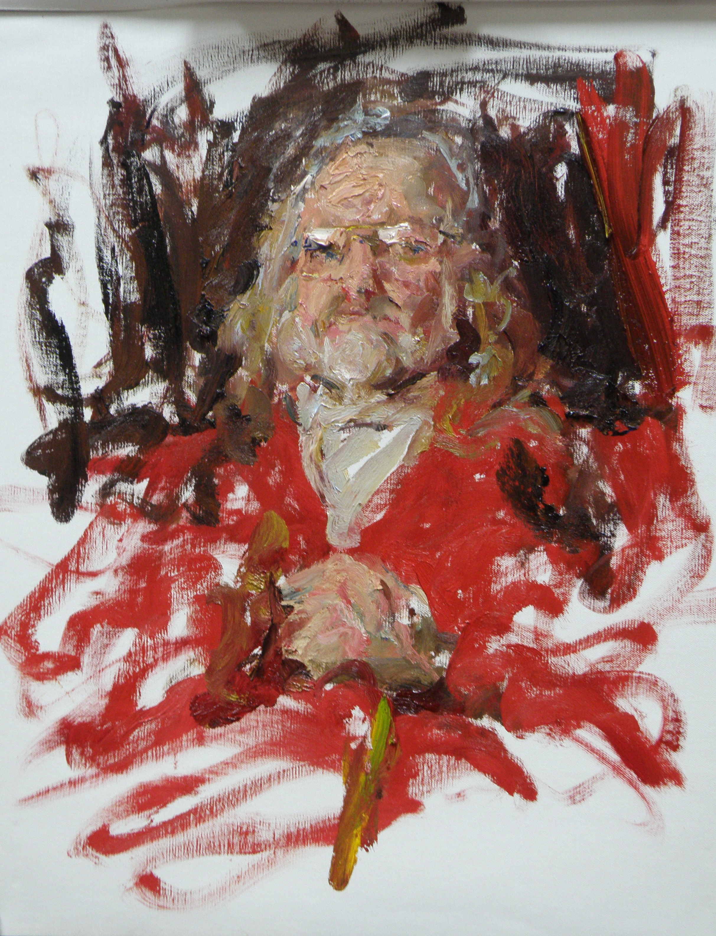 [Portrait of Rick by Clayton Beck, Mancini style]